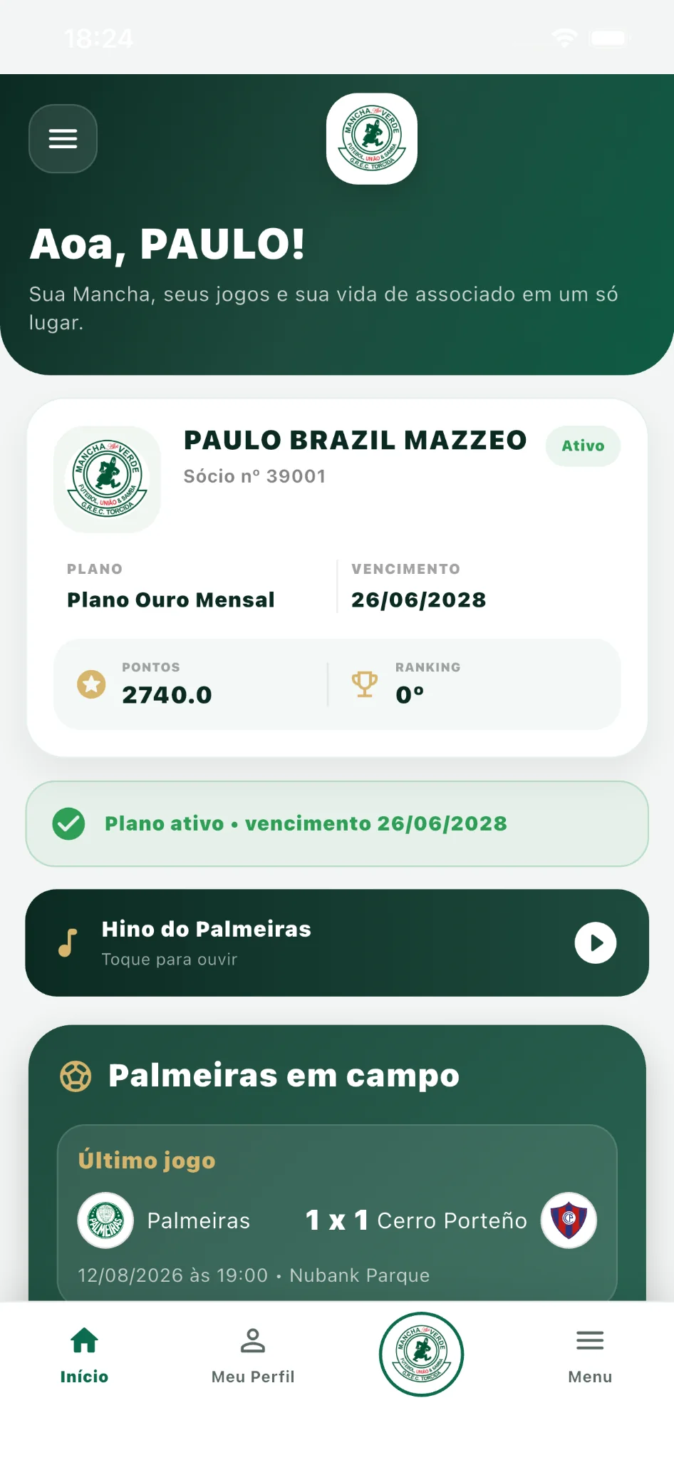 Novo aplicativo Mancha Alvi Verde desenvolvido pela MZCode